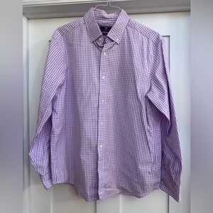 Vineyard Vines plaid shirt.